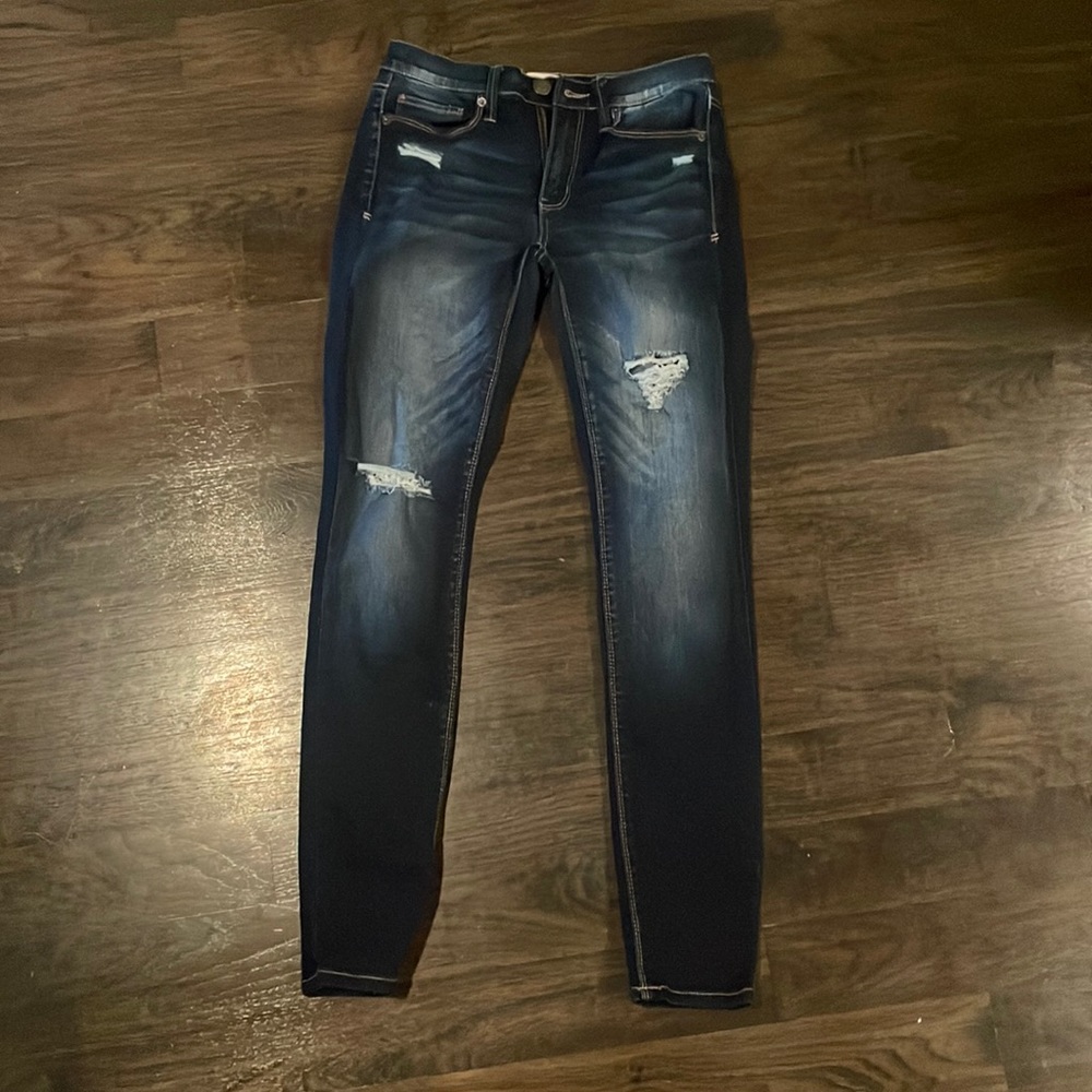 Mudd flxstretch low rise skinny jeans size 5